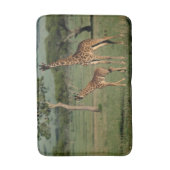 Kutest Baby Animals | Giraffe Calf & Mama Badmat (Voorkant Verticaal)