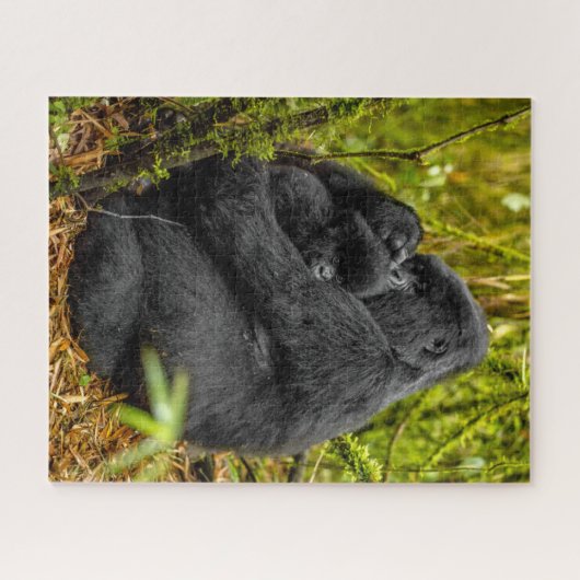 Kutest Baby Animals | Gorilla en Baby Legpuzzel (Horizontaal)
