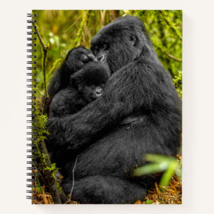 Kutest Baby Animals   Gorilla en Baby Notitieboek