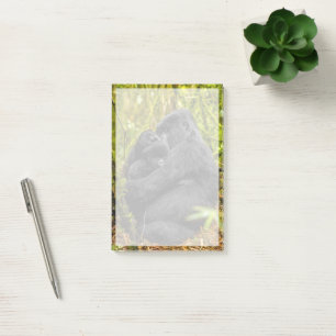 Kutest Baby Animals   Gorilla en Baby Post-it® Notes