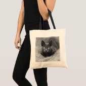Kutest Baby Animals | Grijze katten Tote Bag (Voorkant (product))