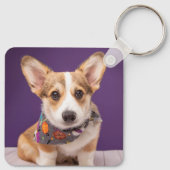 Kutest Baby Animals | Halloween Corgi Sleutelhanger (Achterkant)