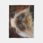 Kutest Baby Animals | Himalayan Cat Fleece Deken (Voorkant)