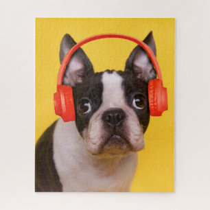 Kutest Baby Animals Hoofdtelefoon van Boston Ter Legpuzzel