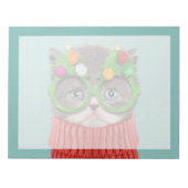 Kutest Baby Animals | Kat-kerstkeuken Notitieblok (Voorkant)