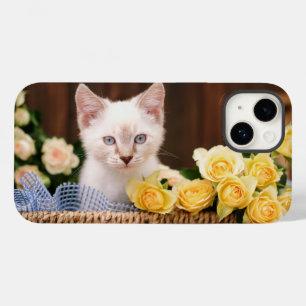 Kutest Baby Animals   Keuken en gele rozen Case-Mate iPhone 14 Hoesje