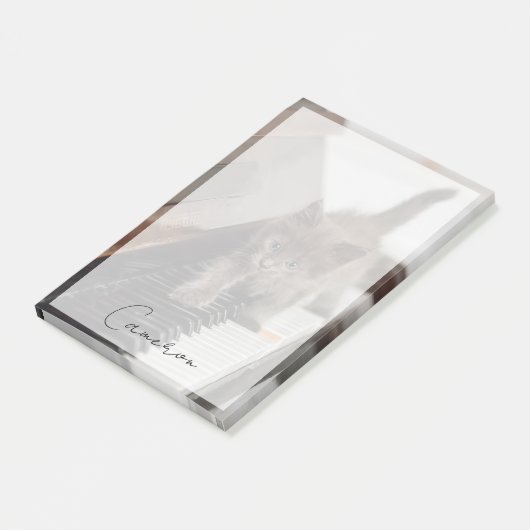 Kutest Baby Animals | Keuten op Piano Post-it® Notes (Schuin)