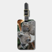 Kutest Baby Animals | Koala en Joey Bagagelabel (Voorkant verticaal)