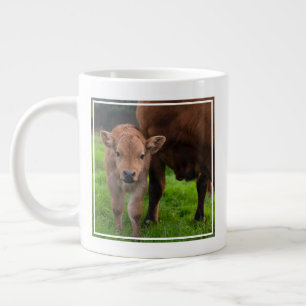 Kutest Baby Animals   Koe en kalf Extra Grote Beker