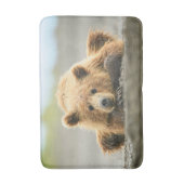 Kutest Baby Animals | Kustbruine Beer Cub Badmat (Voorkant Verticaal)