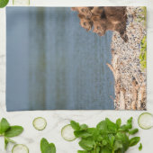 Kutest Baby Animals | Moeder Beer en kubussen Theedoek (Gevouwen)