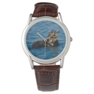 Kutest Baby Animals   Moeder en Baby Otter Horloge
