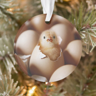 Kutest Baby Animals   Nieuwe Baby Chick Ornament