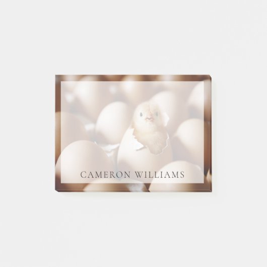 Kutest Baby Animals | Nieuwe Baby Chick Post-it® Notes (Voorkant)