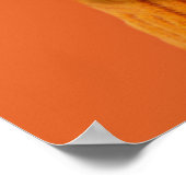 Kutest Baby Animals | Oranje Boston Terrier Poster (Hoek)