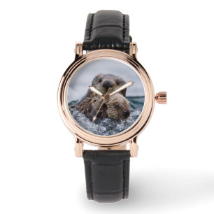 Kutest Baby Animals   Otter Baby en moeder Horloge