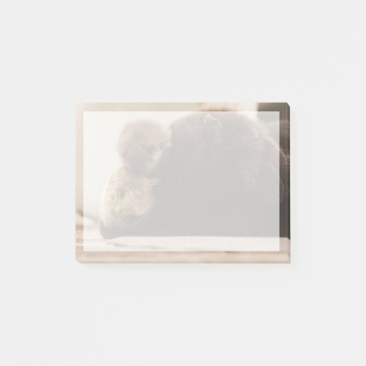 Kutest Baby Animals | Pasgeboren otterpop Post-it® Notes (Voorkant)