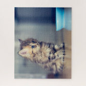 Kutest Baby Animals | Perzisch Keuten met blauwe o Legpuzzel (Verticaal)