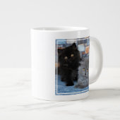 Kutest Baby Animals | Perzische Kittens in Blanket Extra Grote Beker (Voorkant rechts)