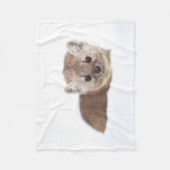Kutest Baby Animals | Pine Marten Fleece Deken (Voorkant)