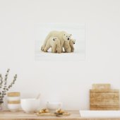 Kutest Baby Animals | Polaire Beer Poster (Keuken)