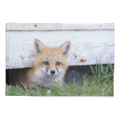 Kutest Baby Animals | Red Fox Kit Peking Kussensloop (Achterkant)