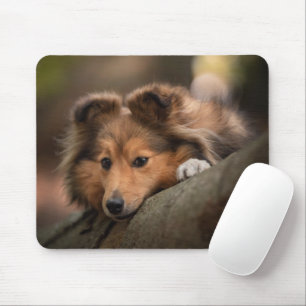 Kutest Baby Animals   Shetland Sheepdog Puppy Muismat