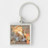 Kutest Baby Animals | Shy Corgi Sleutelhanger (Voorkant)