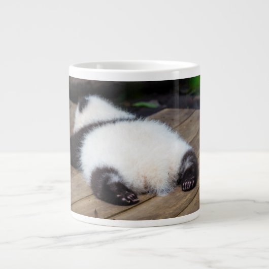 Kutest Baby Animals | Slaapstand van Baby Giant Pa Extra Grote Beker (Voorkant)