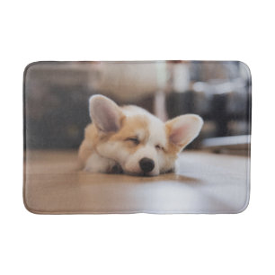 Kutest Baby Animals Sleepy Corgi Badmat