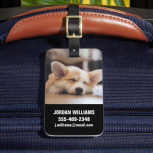 Kutest Baby Animals Sleepy Corgi Bagagelabel