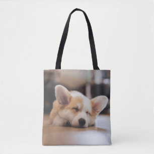 Kutest Baby Animals Sleepy Corgi Draagtas