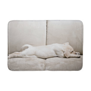 Kutest Baby Animals Sleepy Yellow Labrador Puppy Badmat