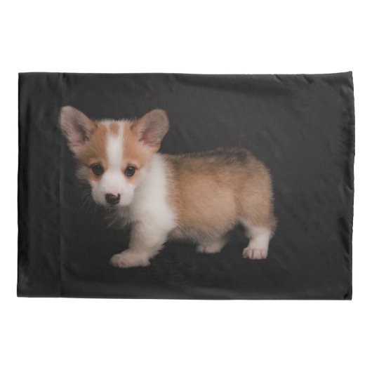 Kutest Baby Animals | Tiny Corgi Kussensloop (Achterkant)