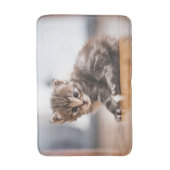 Kutest Baby Animals | Tiny Tabby Kitten Badmat (Voorkant Verticaal)