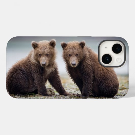 Kutest Baby Animals | Twee Beer kubussen Case-Mate iPhone Case (Achterkant (horizontaal))