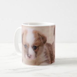 Kutest Baby Animals   Twee Corgi-Puppies Koffiemok
