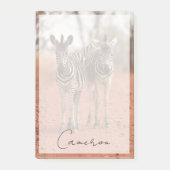 Kutest Baby Animals | Twee jonge Zebras Post-it® Notes (Voorkant)