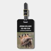 Kutest Baby Animals | Vergrendelingstaarten voor r Bagagelabel (Voorkant verticaal)