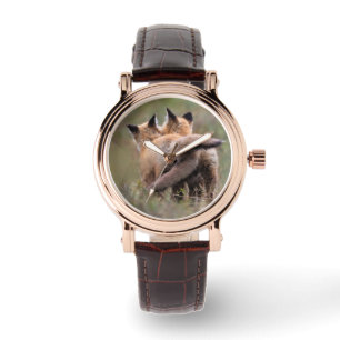 Kutest Baby Animals Vergrendelingstaarten voor r Horloge