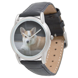 Kutest Baby Animals Versoepeling Corgi Puppy Horloge