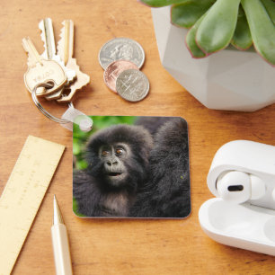 Kutest Baby Animals Young Mountain Gorilla Sleutelhanger