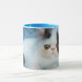 Kutest Baby Animals | Zwart-witten Mok (Midden)