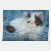 Kutest Baby Animals | Zwart-witten Theedoek (Horizontaal)