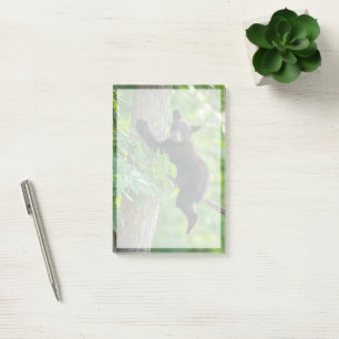 Kutest Baby Animals Zwarte Beer Cub Post-it® Notes