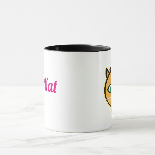 Kutey Kat, 11oz Combo Mug (Centre)