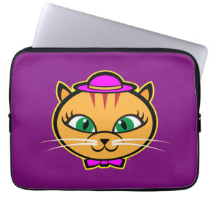 Kutey Kat, 13-inch laptophoes Laptop Sleeve