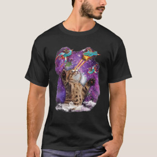 Kutkat met laserstraal t-shirt