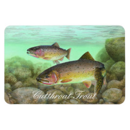 Kutkeel Trout Painting Magnet Magneet