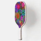 Kutkleurig draaipatroon mok sleutelhanger pickleball paddle (Links)